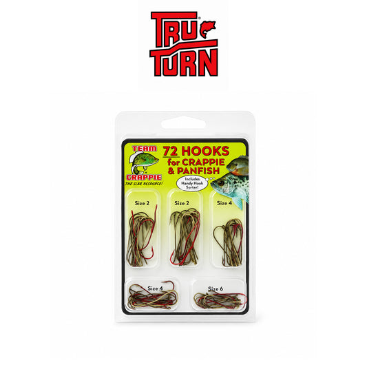 Tru-Turn Team Crappie 72-Piece Hook Kit
