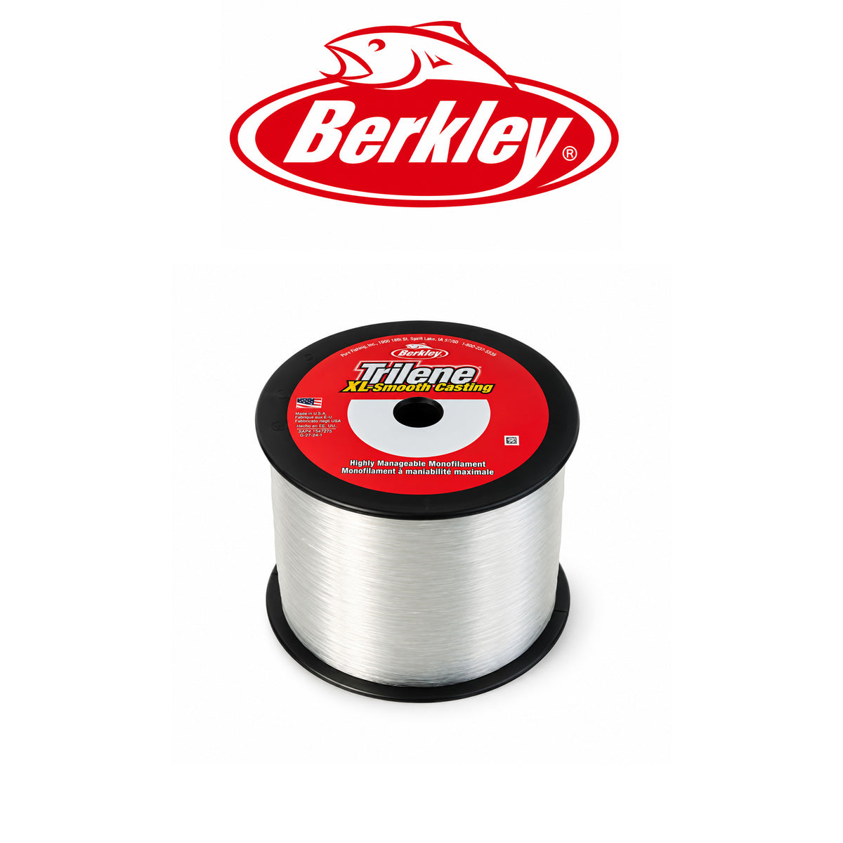 Berkley XL® Small Spools – Clear