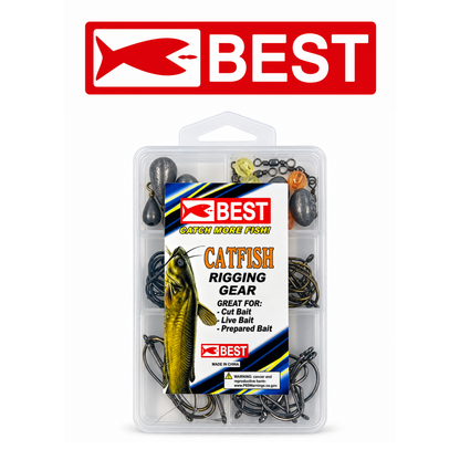 Catfish Fishing Species Kit – Essential Tackle Kit for Catfish Anglers