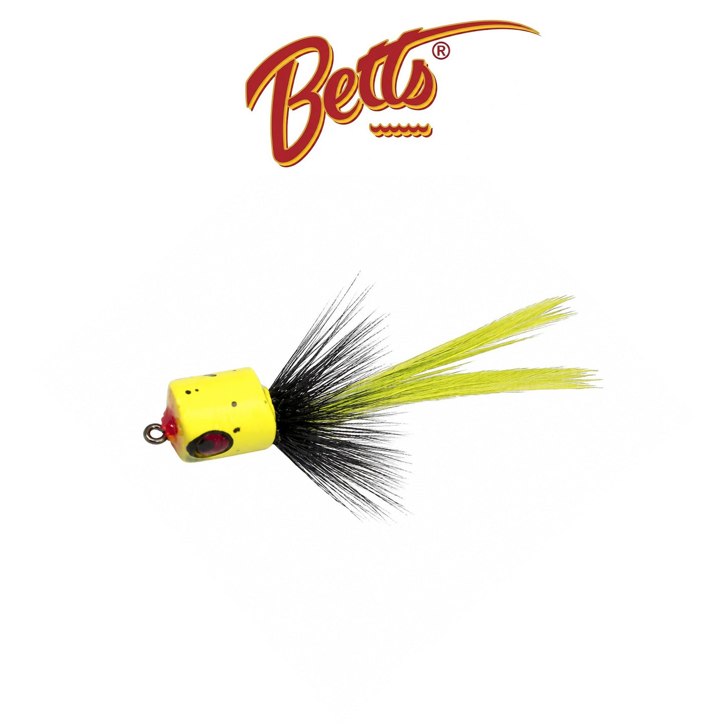 Betts Fat Gnat Size 12 Yellow Fishing Fly