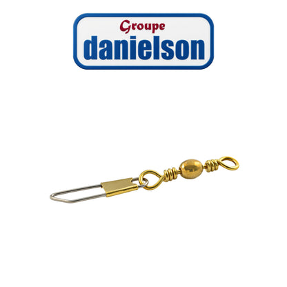 Danielson Snaps & Swivels Brass/Black Sizes 3–14