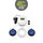 Marine Metal A-3 Commercial Air Pump Kit for Live Bait & Aeration