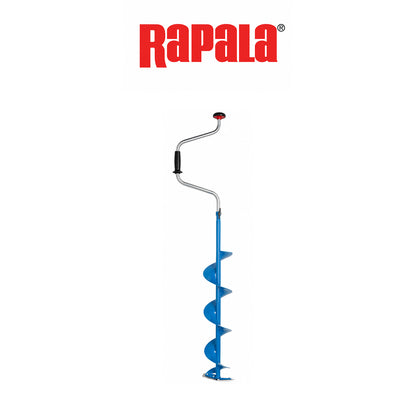 Rapala Mora 2-Piece Hand Ice Auger – 5", 6", 7", 8" Sizes