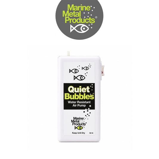 Marine Metal Quiet Bubbles Noise-Reducing Live Bait Aerator