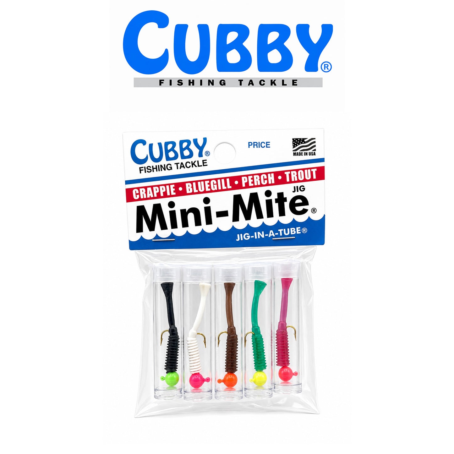 Cubby Mini-Mite Jig in a Tube 5pk 1/32 oz