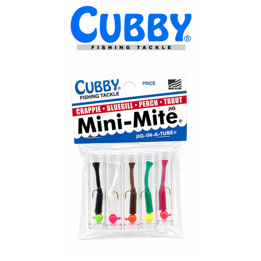 Cubby Mini-Mite Jig in a Tube 5pk 1/32 oz