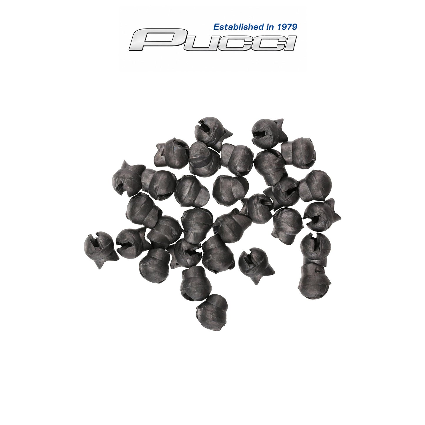 Pucci Round Split Shot Sinkers 30pc SS