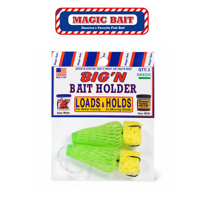Magic Bait Big'n Bait Holder - Chartreuse