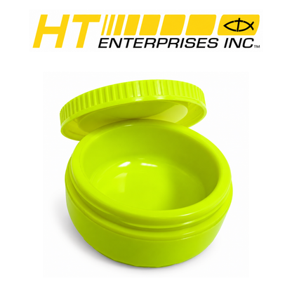 Hard Core 5" Fishing Bait Container – Compact & Durable Bait Storage Box
