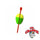 Mr. Crappie Twist-On Twist-Off Unweighted Pear Float 1-1/4