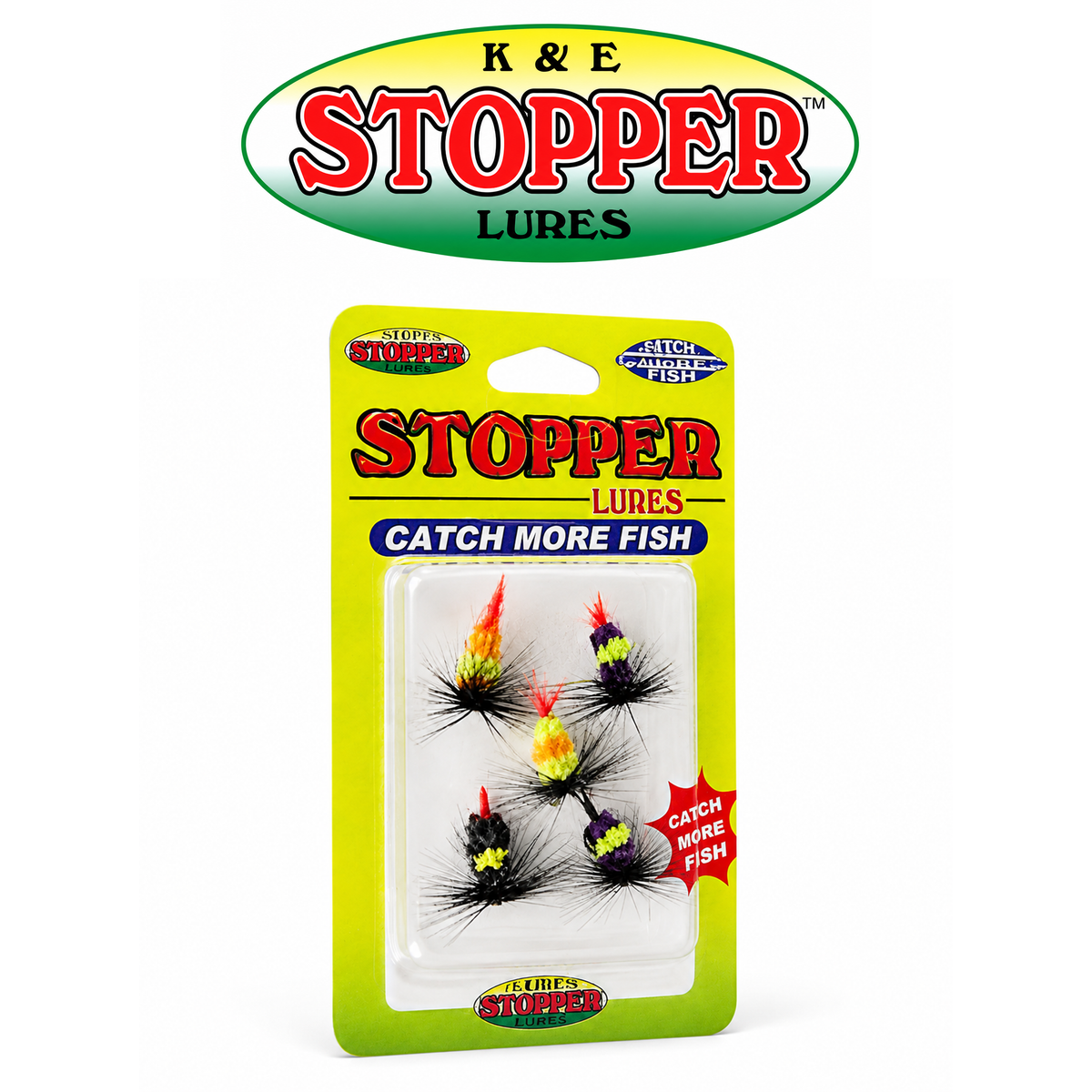 K&E Stopper Ring Fly Assorted Sizes Pack