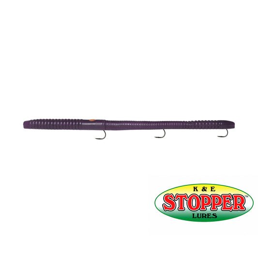 K&E Mag Stopper Regular Hook for Magnum 6" Worms 6/pack