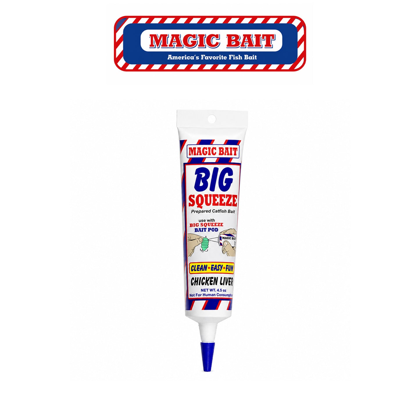 Magic Bait Big Squeeze Liver Soft Plastic Fishing Bait