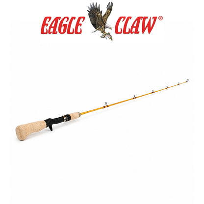 Eagle Claw Featherlight 4'10" Ultra-Light 2-Piece Glass Casting Rod