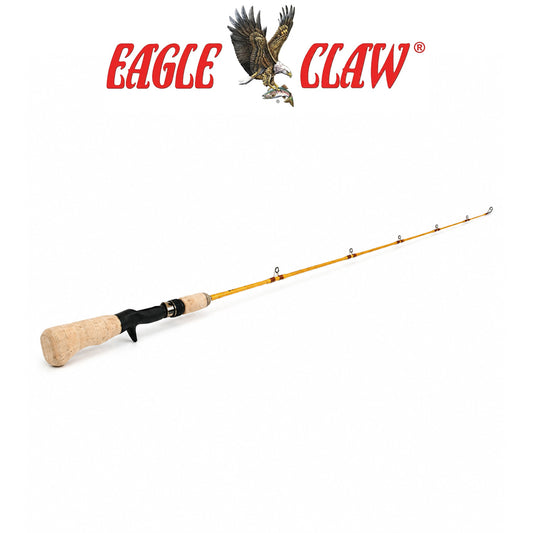 Eagle Claw Featherlight 4'10" Ultra-Light 2-Piece Glass Casting Rod