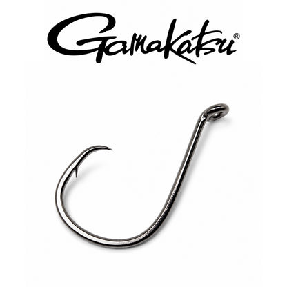 Gamakatsu Big Cat Circle NSB Nickel Silver Black Fishing Hook