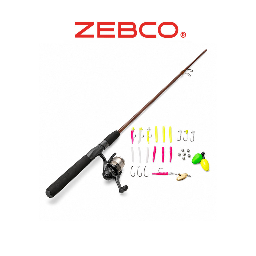 Zebco 33 Mr. Crappie 6'6" Ultra-Light Spinning Combo Kit