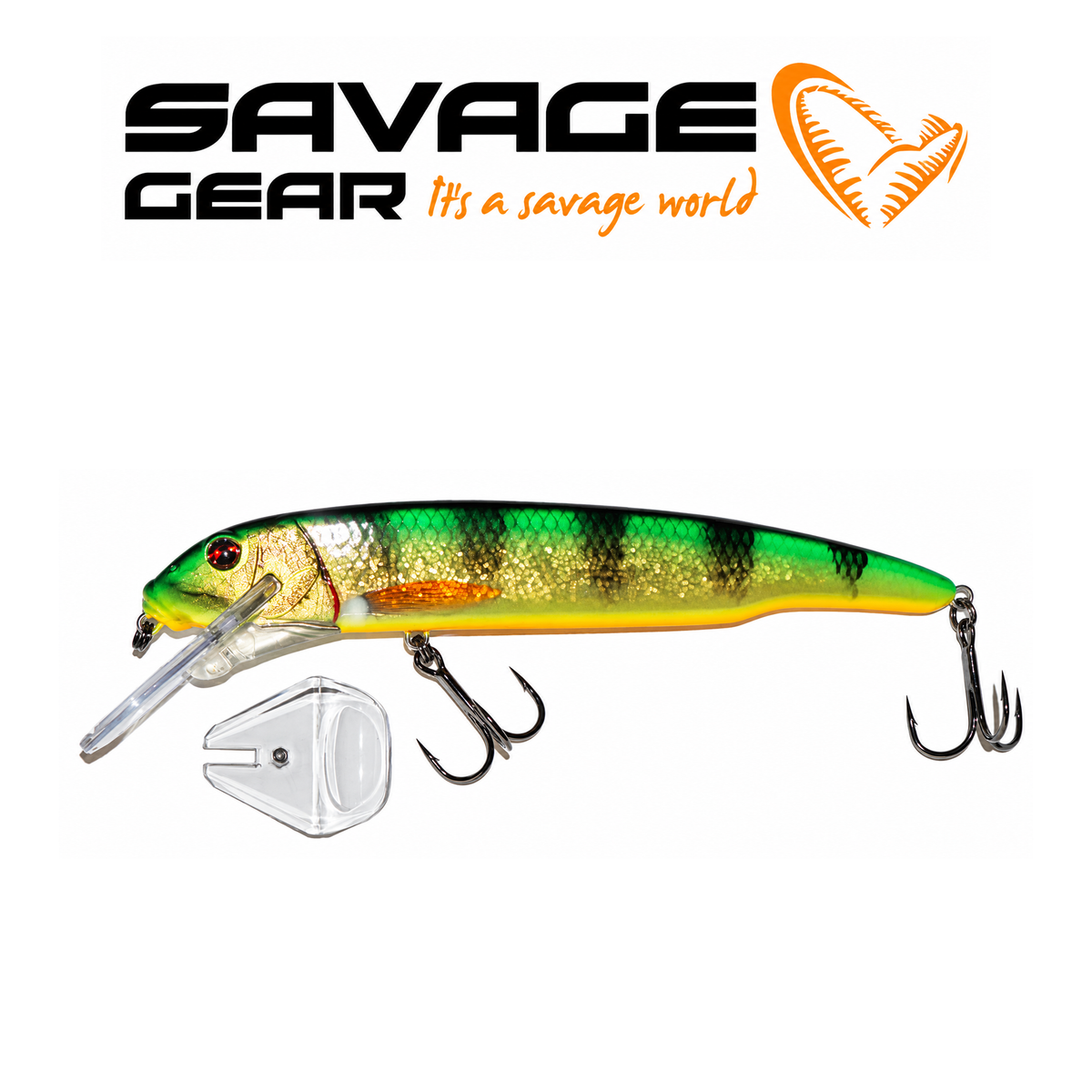 Savage Gear Sucker Flanker 11" Hard Swimbait Fishing Lure – 3 3/4 oz, 3–9 ft Diving Depth
