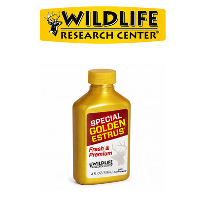 Wildlife Research Special Golden Estrus Dated Fresh Deer Scent