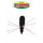 K&E Floating Spider Lure – Black & White Lightweight Floating Fishing Lure