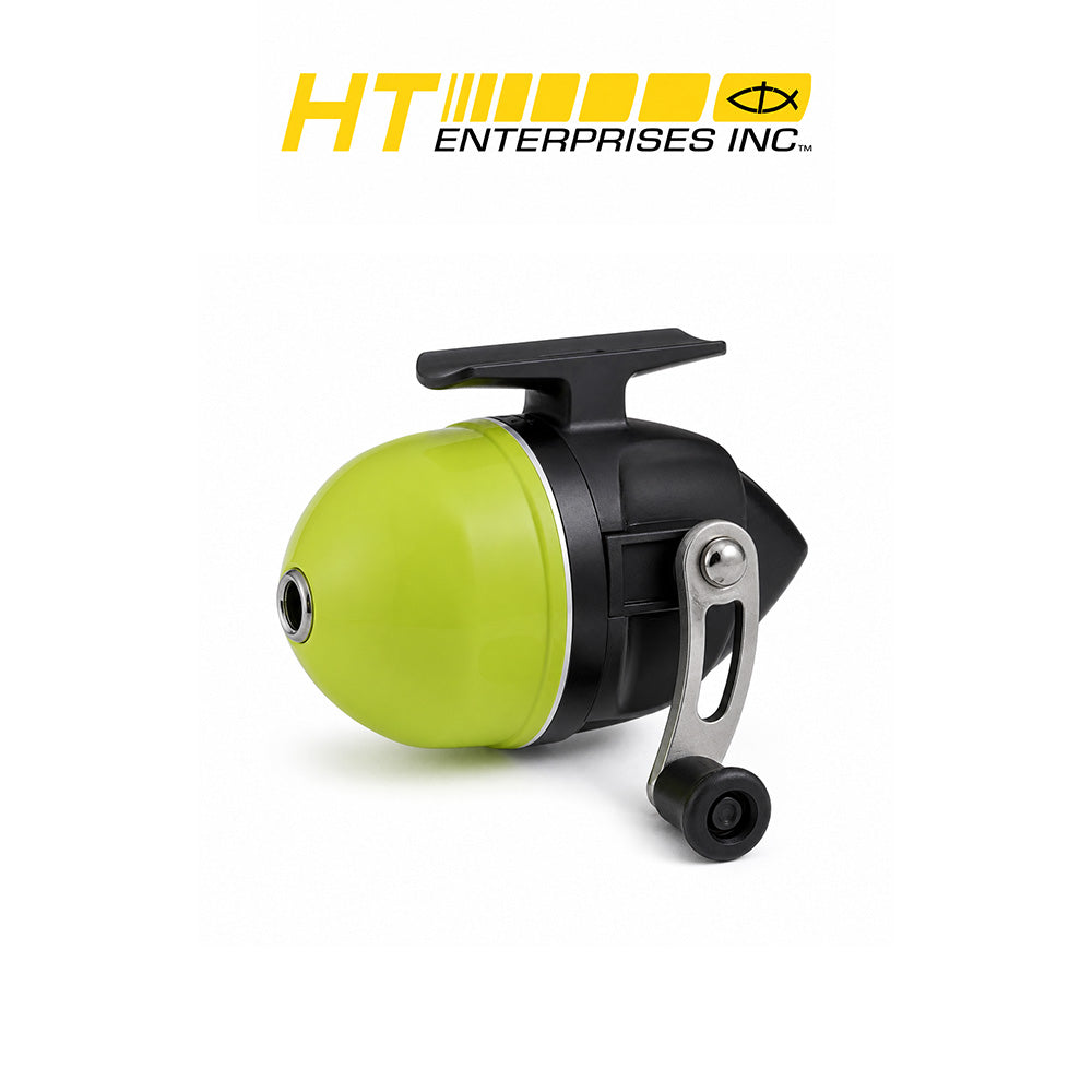 HT Neon Spincast Reels Black/Silver Cone and Assorted Colors