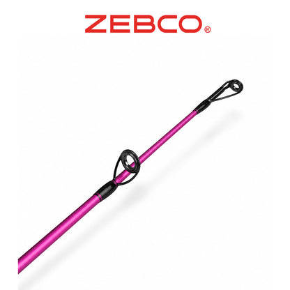 Zebco Slingshot Spinning Combo – Purple Fishing Rod and Reel Set