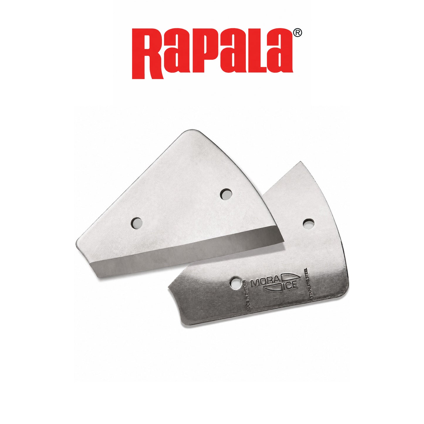 Rapala Lazer Hand Blades 5–8 Inch Durable Steel Ice Fishing Blades