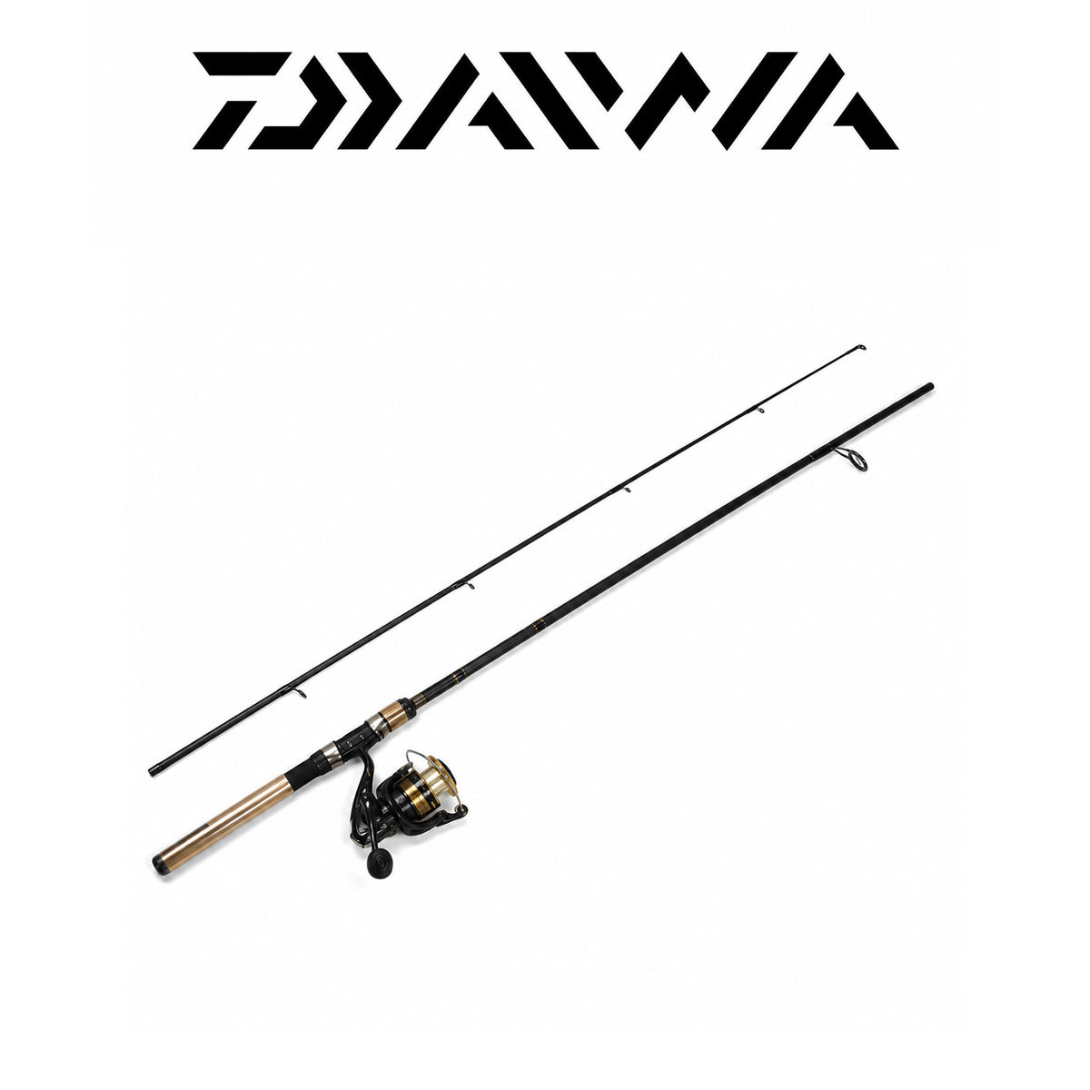 Daiwa D-Shock 6'6" Freshwater Spinning Combo with 2500 Reel & 10 lb Test Line