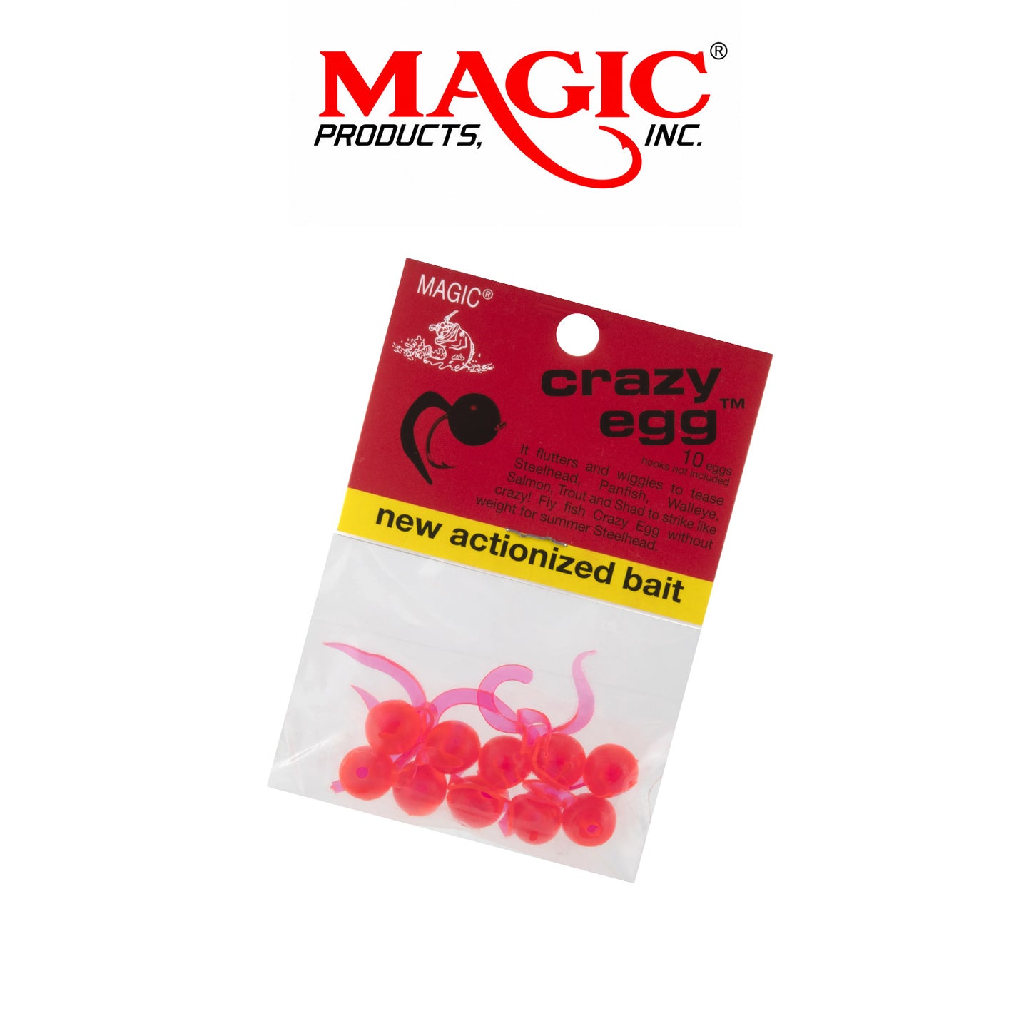 Magic Products Crazy Egg Glow Fishing Bait