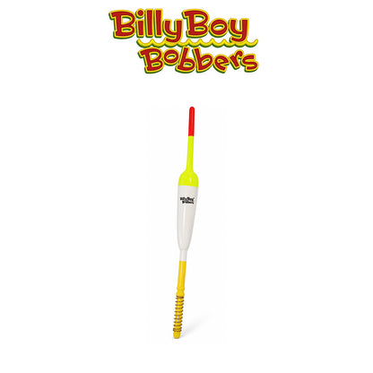 Billy Boy Lighted Balsa Spring Pencil Float 0.38" White - 2 Pack