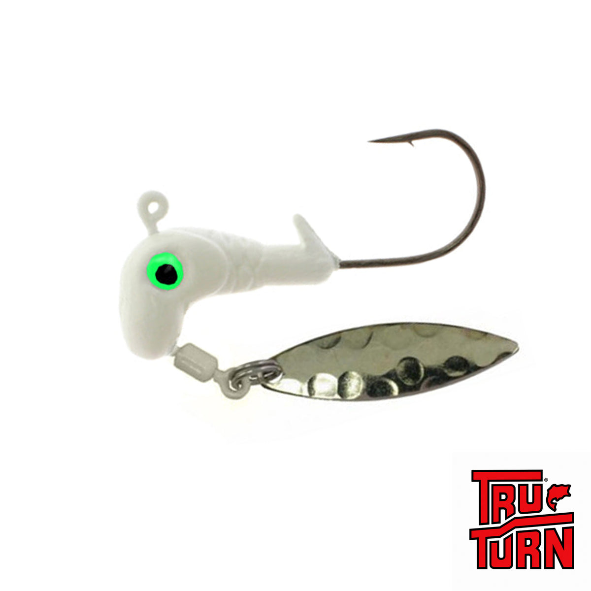 Tru Turn Barbed Glow Head Fishing Hooks – Luminous Hooks for Freshwater & Saltwater Fishing