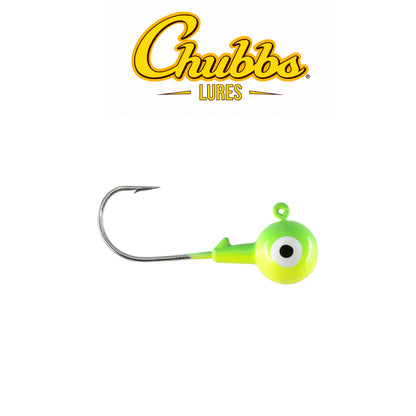 Chubbs Lures Round Jigs - Two-Tone Colors