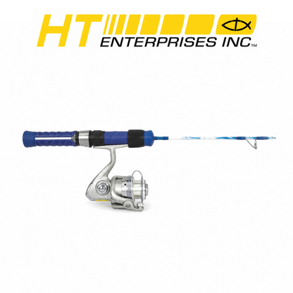 HT Ice Blue 24" Medium Action Premium Ice Fishing Rod
