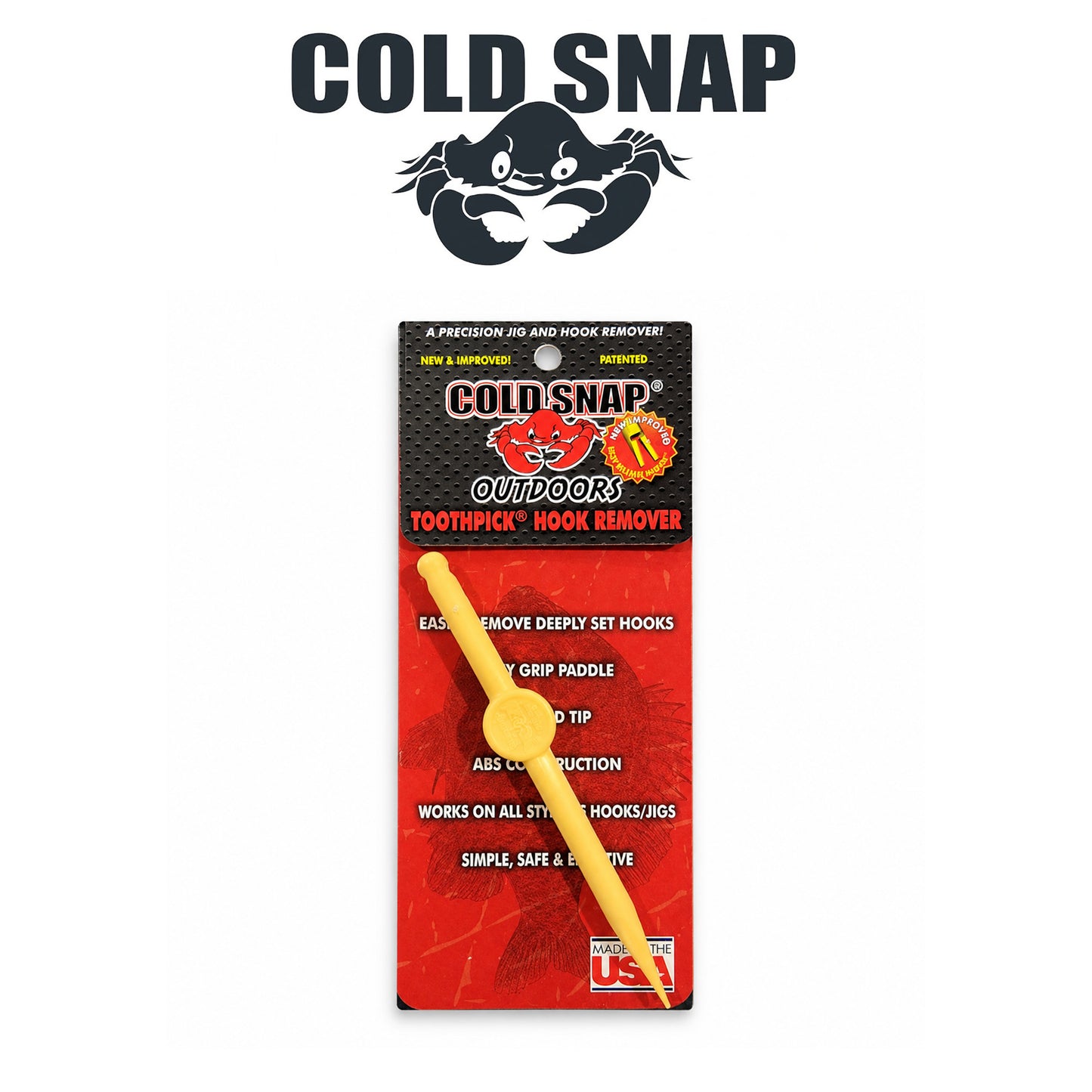 Cold Snap Toothpick Bagged Hanging Fishing Tool