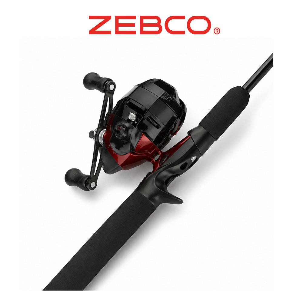 Zebco Slingshot Spincast Combo – Blue Fishing Rod and Reel