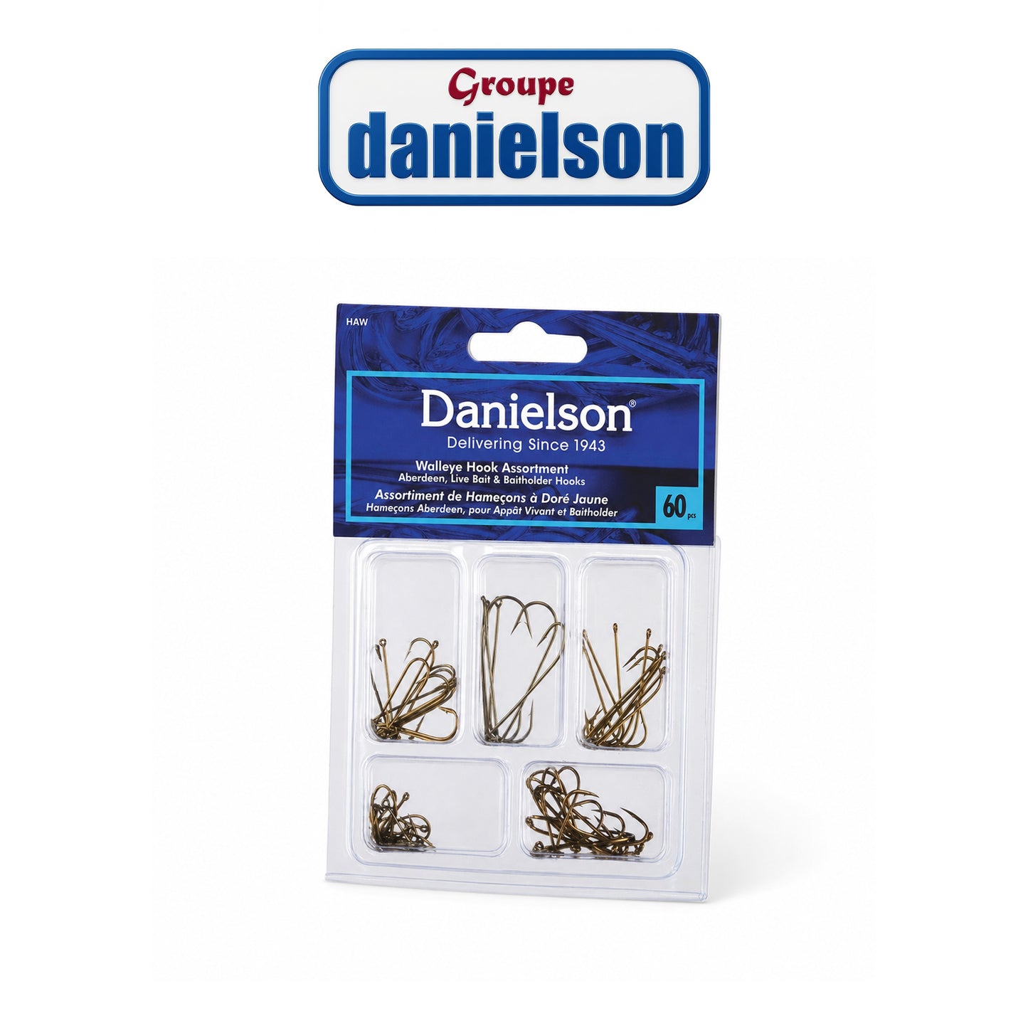 Danielson Assorted Walleye Fishing Hook Set
