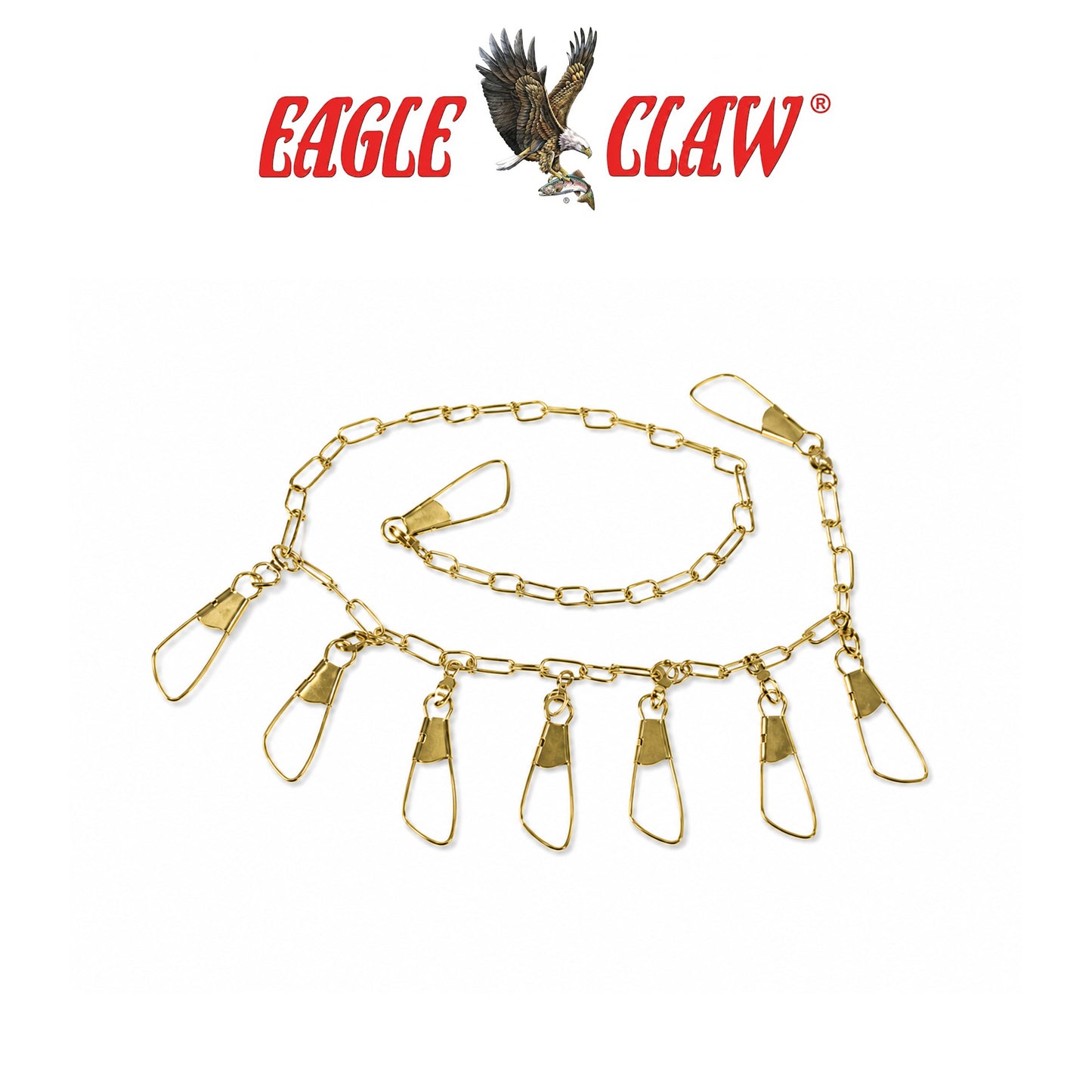 Eagle Claw 60" Durable Metal Chain Fish Stringer