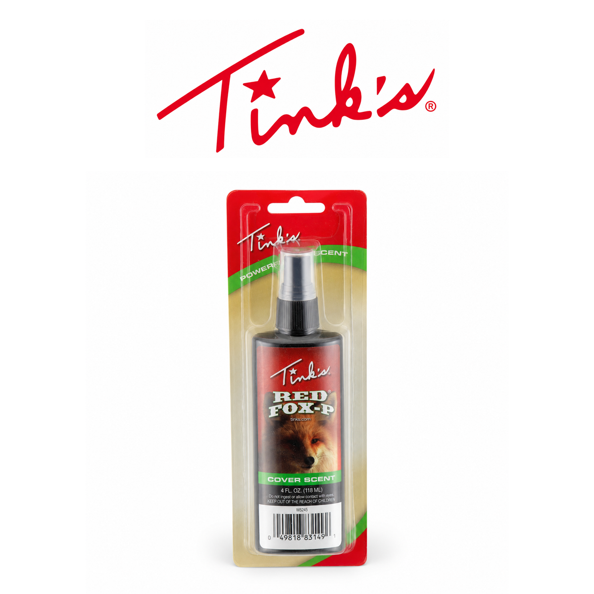 Red Fox-P Premium Urine Spray – Authentic Scent Attractant for Hunting &amp; Wildlife Tracking