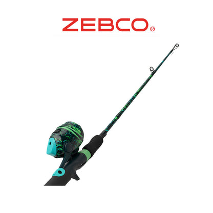 Zebco Splash Grunge 6' Fishing Combo – Rod & Reel Set