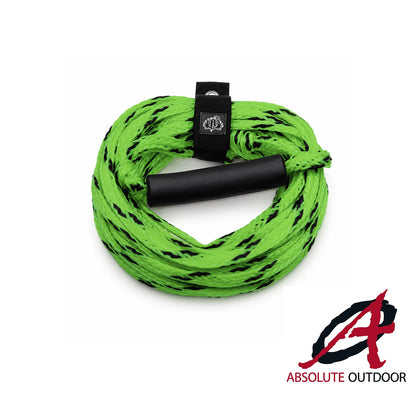 Absolute Outdoor Heavy-Duty Towable Tube Rope for Boating & Water Sports