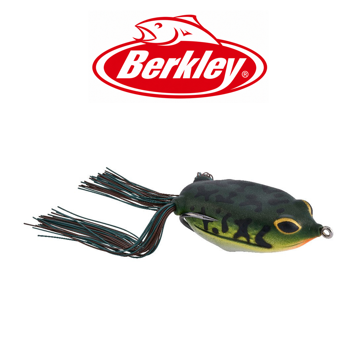 Berkley Swamp Lord Box Frog 2.6" 2/3 oz Premium Topwater Frog Lure