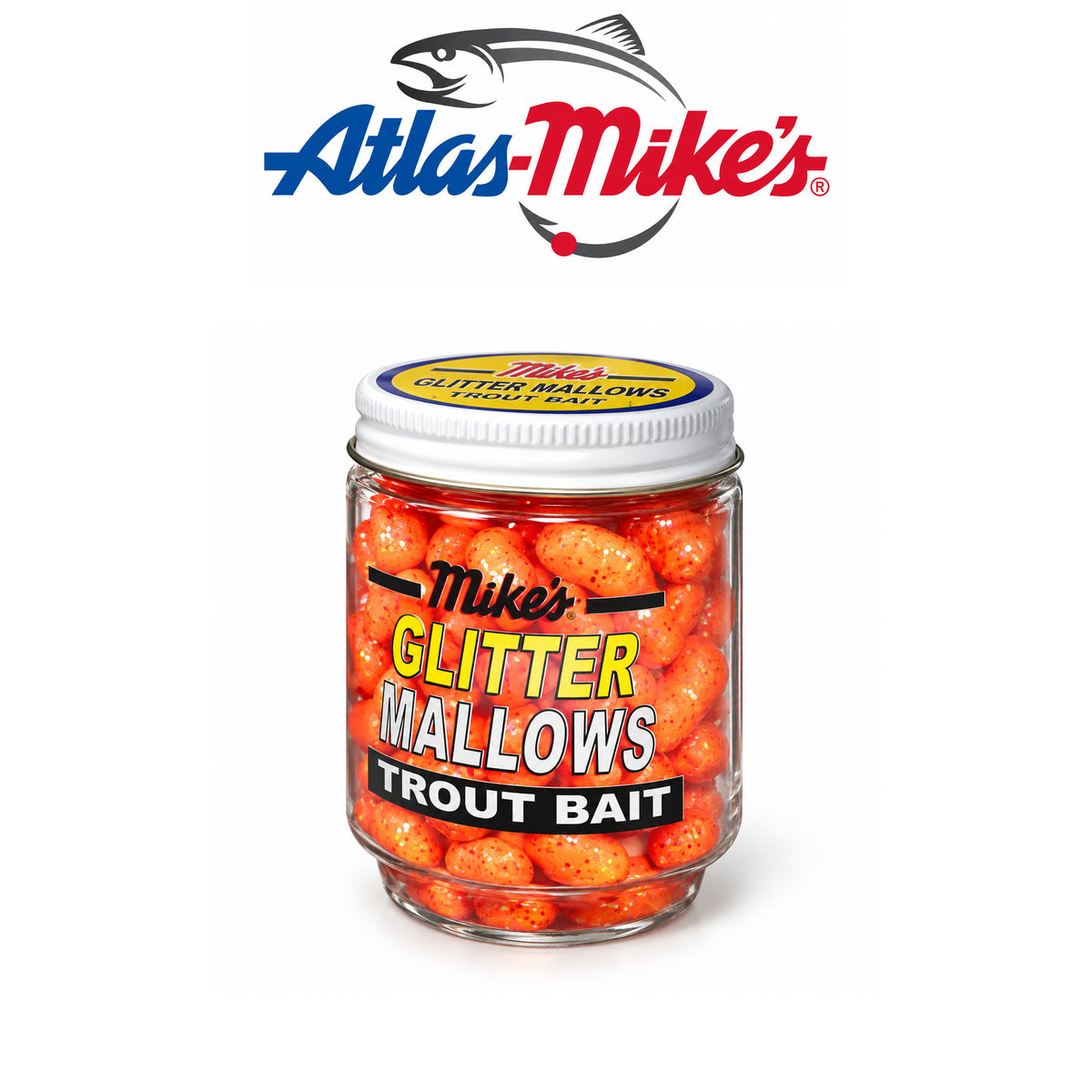 Atlas Mike's Glitter Mallows Sparkling Trout Fishing Bait