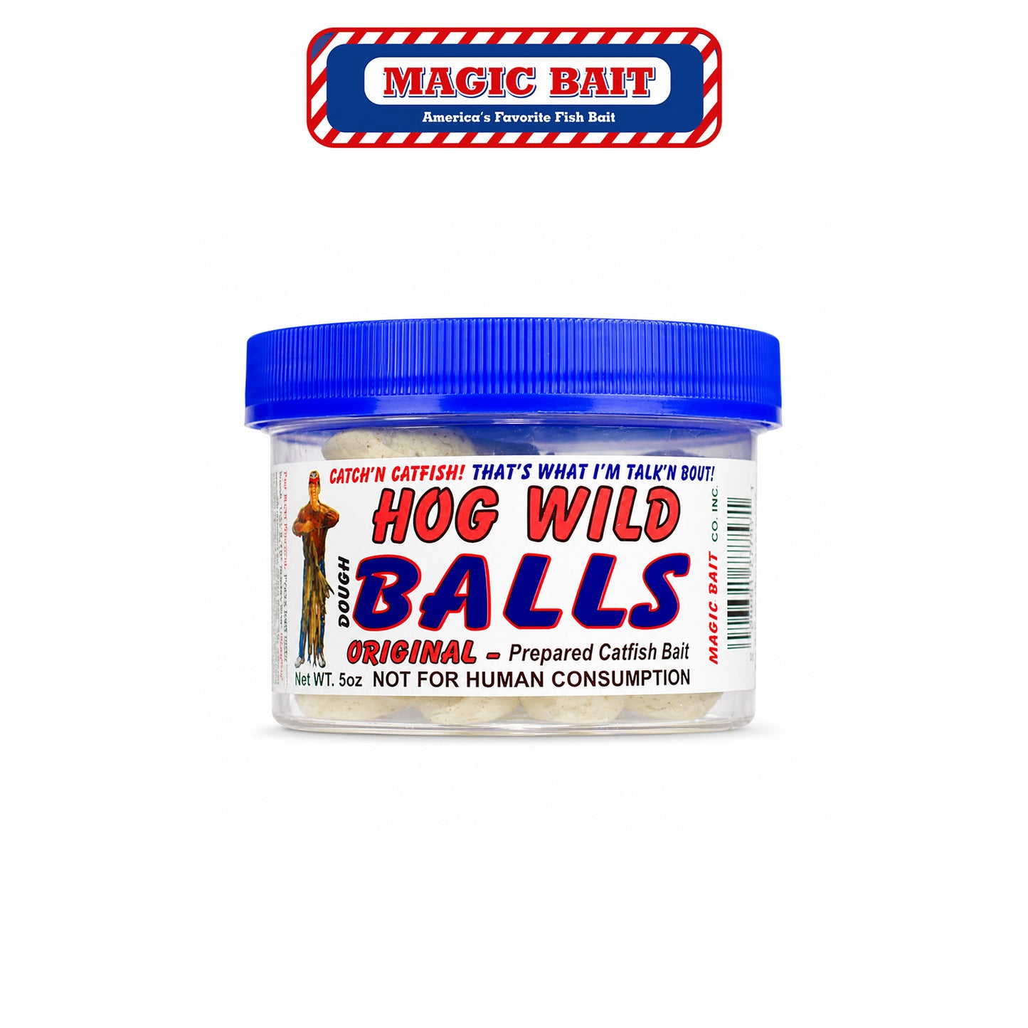 Magic Bait Hog Wild Dough Balls Ready-to-Use Fishing Bait