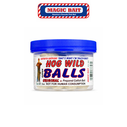 Magic Bait Hog Wild Dough Balls Ready-to-Use Fishing Bait