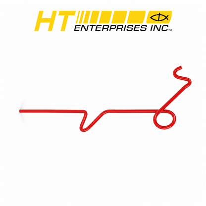HT Enterprises 40" Red Heavy-Duty Rod Holder