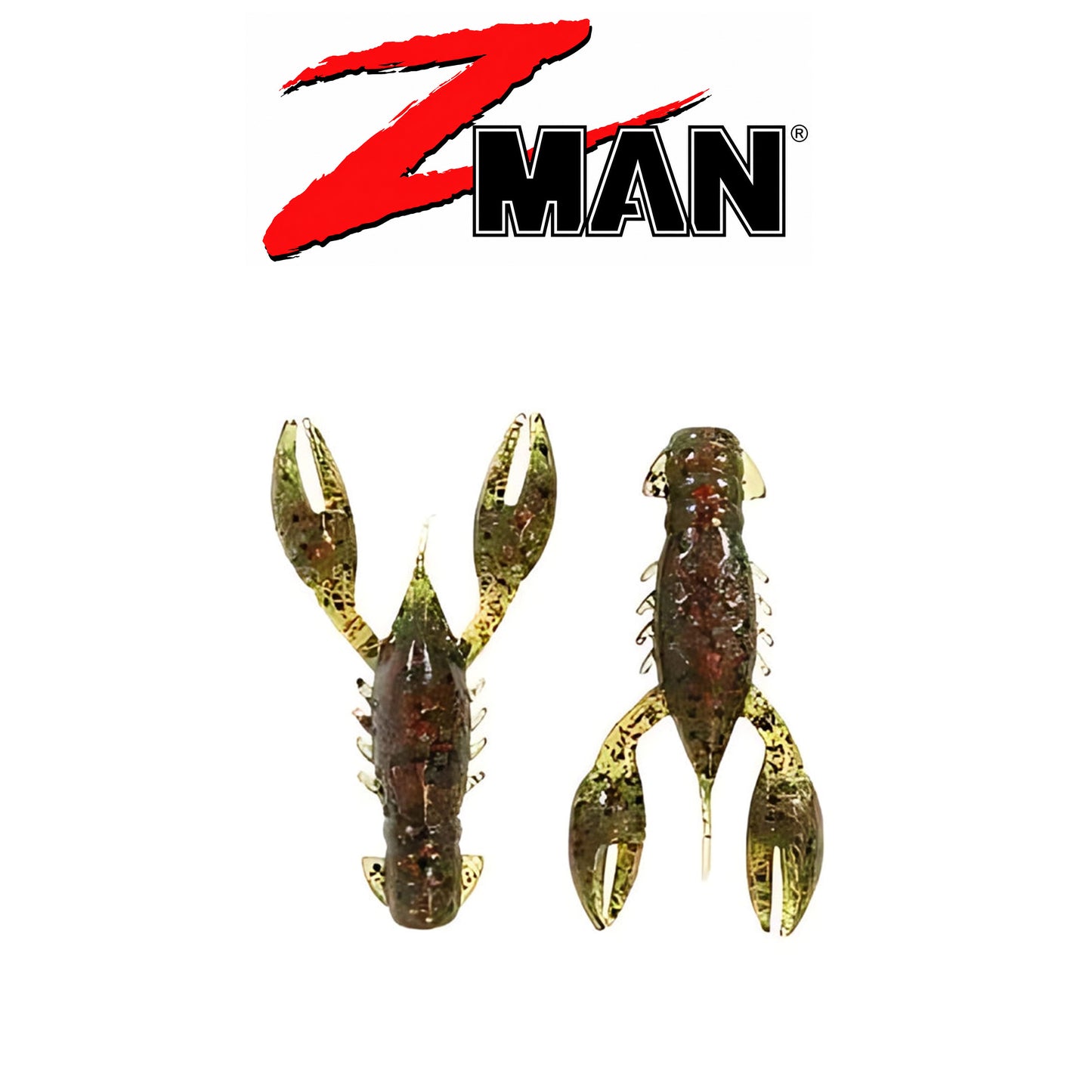 Z-Man TRD CrawZ 6-Pack Crawfish Soft Bait