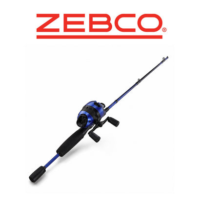 Zebco 33 Custom Z Blue Spincast Rod & Reel Combo&nbsp