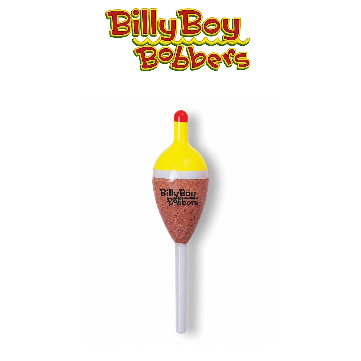 Billy Boy Bobbers 0.5" White Balsa Slip 18-Pack