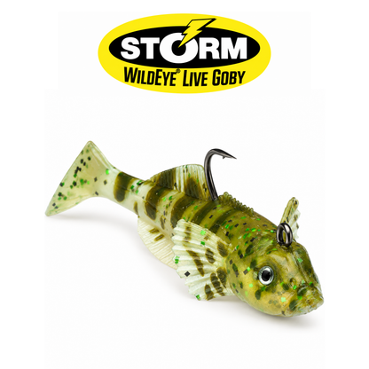 Storm WildEye Live Goby Realistic Soft Swimbait Fishing Lure – Lifelike Swimming Action