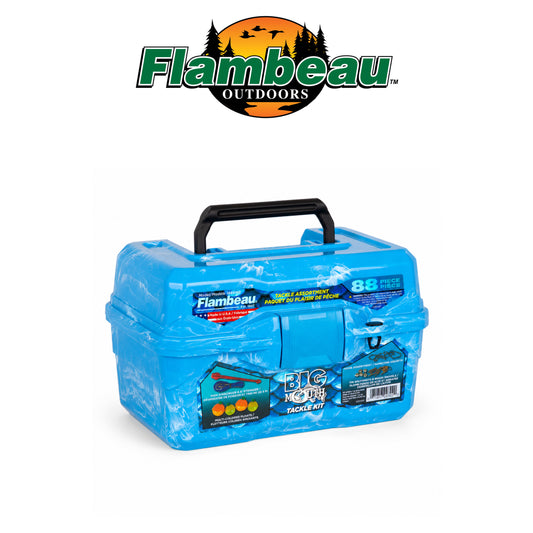 Big Mouth Kids Starter 89-Piece Tackle Box Kit